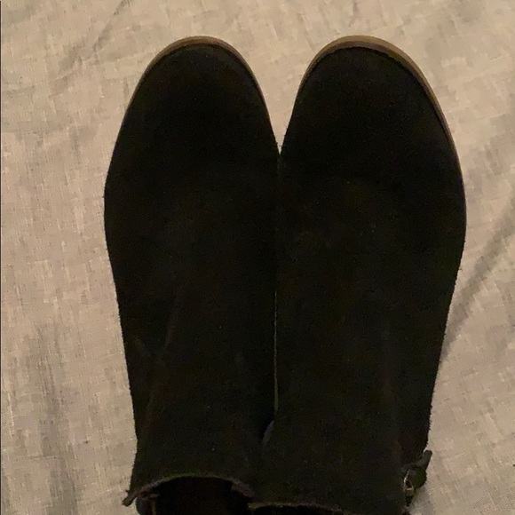 Steve Madden Arper Suede double zip low ankle boot - Picture 4 of 6